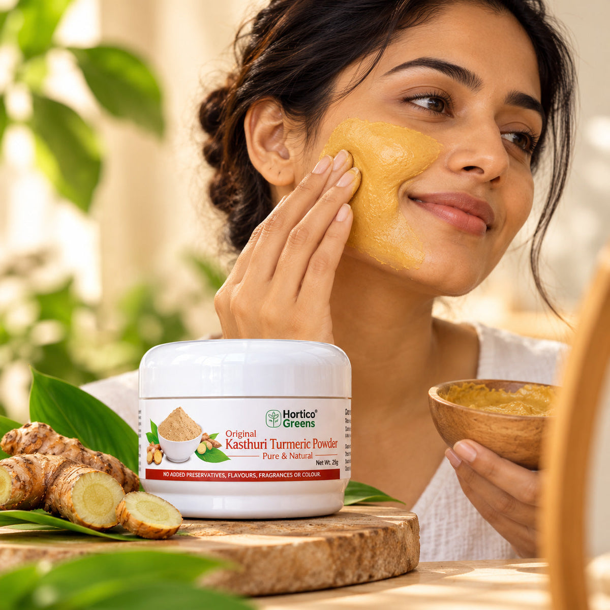 Kasthuri Turmeric Powder (Kasturi Manjal) – Genuine Curcuma aromatica, 25 g