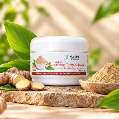 Kasthuri Turmeric Powder – Genuine Kasthuri Manjal (Curcuma aromatica)