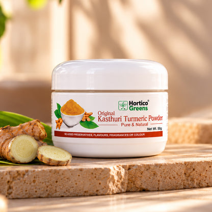 Kasthuri Turmeric Powder – Genuine Kasthuri Manjal (Curcuma aromatica)