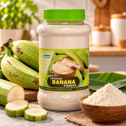 Raw Nendran Banana Powder – Kerala Nendran, 300 g